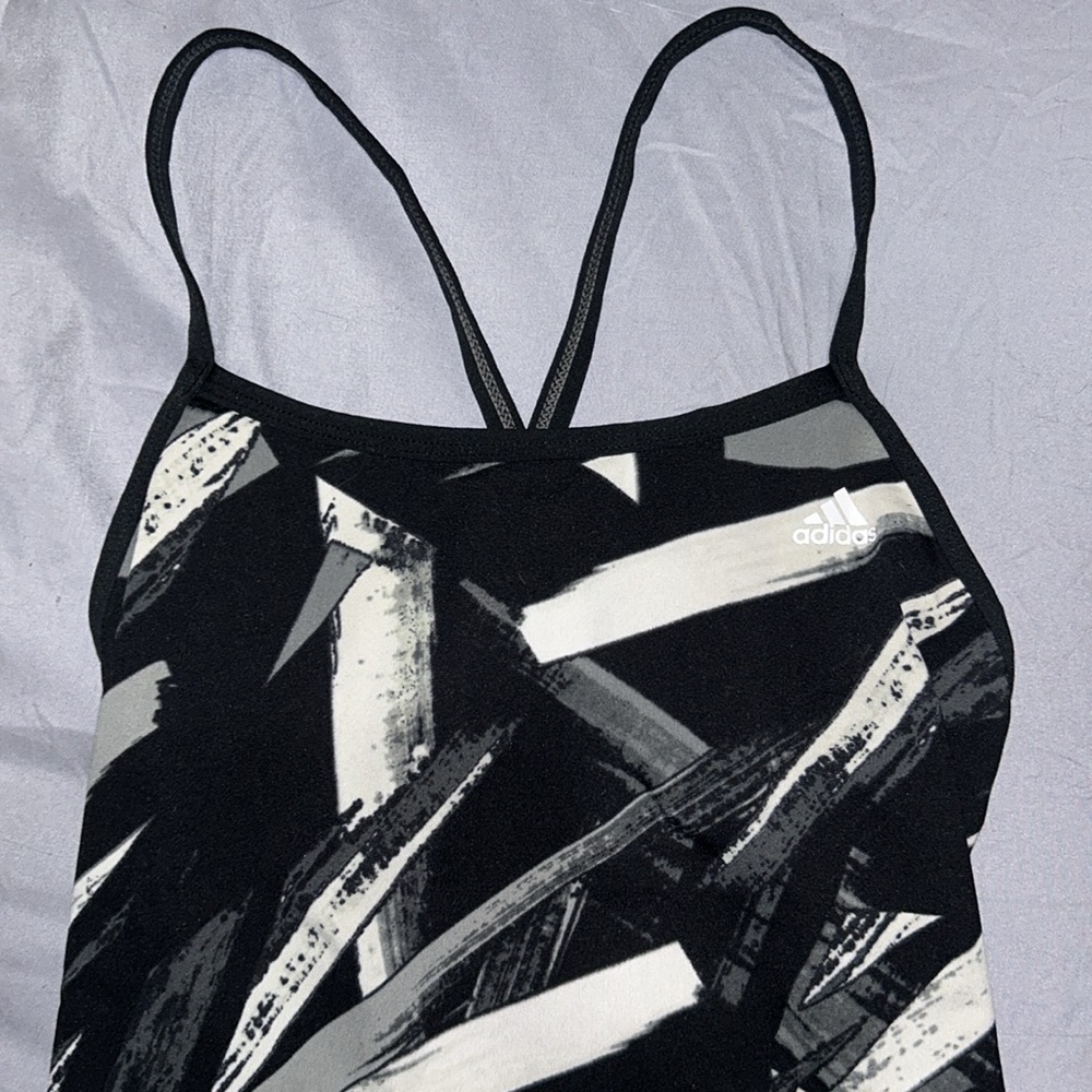 Adidas Code Of Tribe Print Open Back Swimsuit - image 4